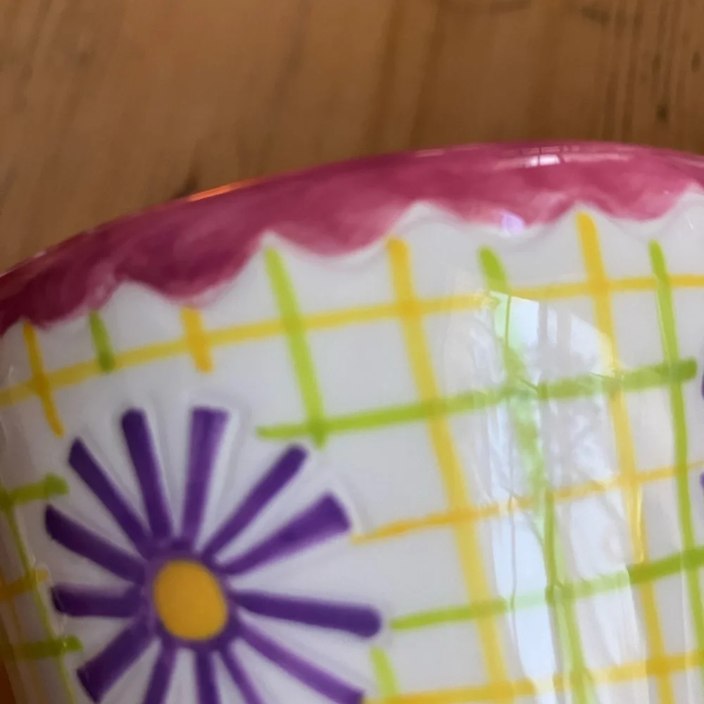 2/$30 Department 56 2 Mugs Burst of Spring by Jane Davies